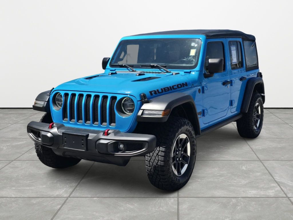 Used 2021 Jeep Wrangler Unlimited Rubicon w/ LED Lighting Group AWD/4WD image 8