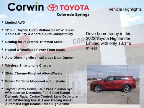 Used 2023 Toyota Highlander Limited image 6