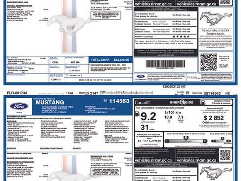 Certified 2025 Ford Mustang Premium RWD image 34