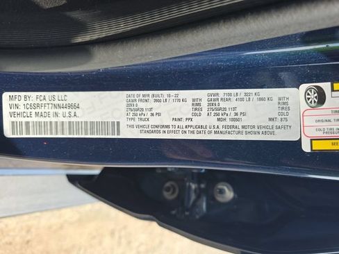 Used 2022 RAM 1500 Big Horn AWD/4WD image 18