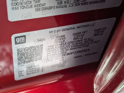 Used 2023 Chevrolet Silverado 1500 High Country w/ High Country Premium Package AWD/4WD image 32