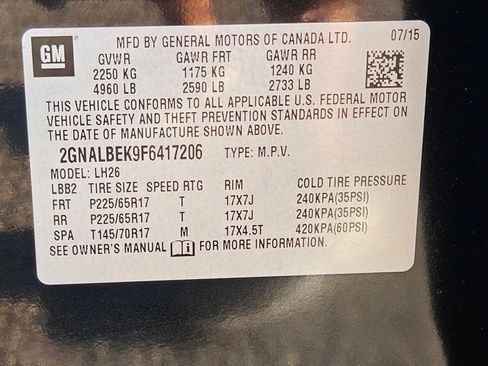 Used 2015 Chevrolet Equinox LT image 29