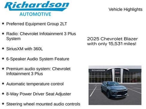 Used 2025 Chevrolet Blazer LT AWD/4WD image 10