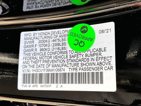 Used 2021 Honda Accord Sport image 36