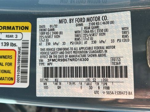 Used 2022 Ford Bronco Sport Big Bend w/ Convenience Package image 33