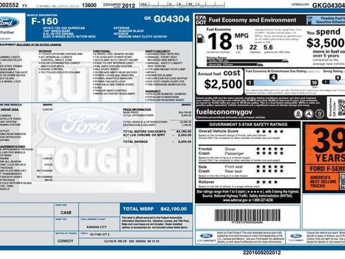 Used 2016 Ford F150 XLT w/ Equipment Group 302A Luxury RWD image 32