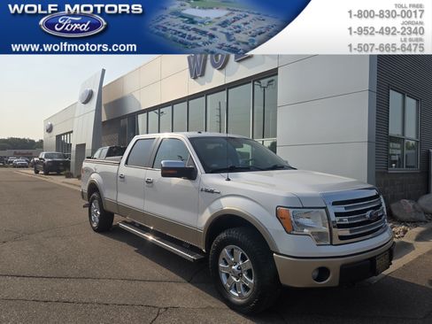 Used 2013 Ford F150 Lariat w/ Lariat Chrome Pkg AWD/4WD image 1