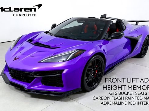 Used 2025 Chevrolet Corvette Z06 w/ Stealth Interior Trim Package RWD image 1