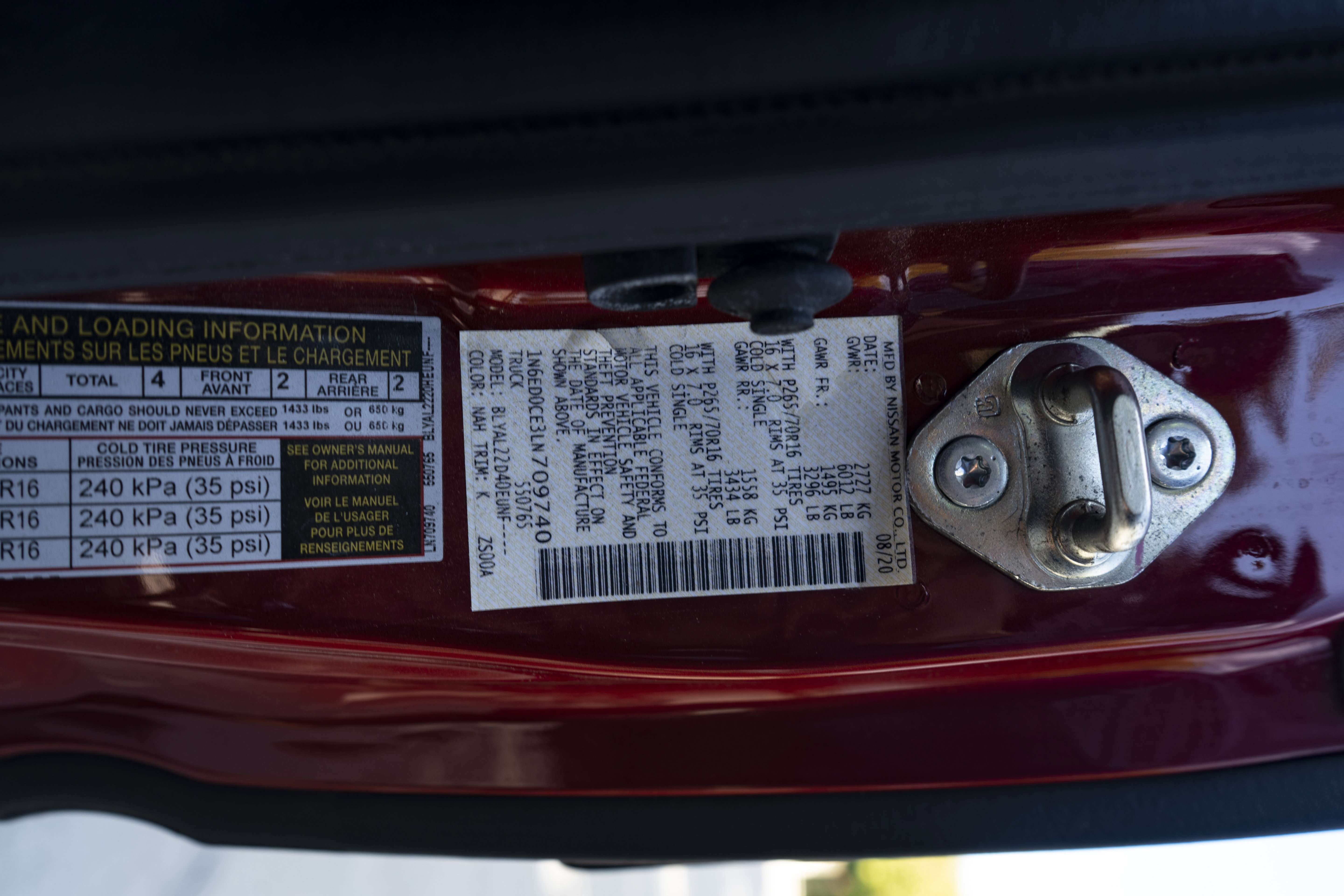 Used 2020 Nissan Frontier SV RWD image 36