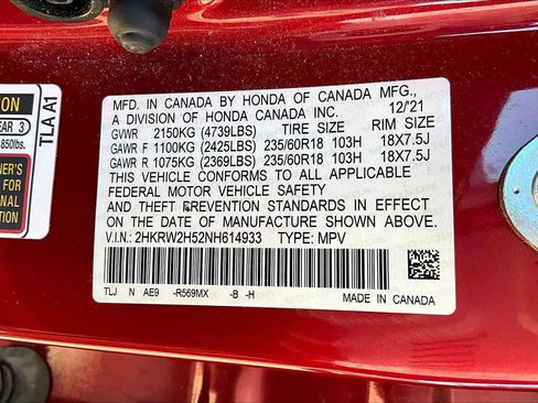 Used 2022 Honda CR-V EX image 35