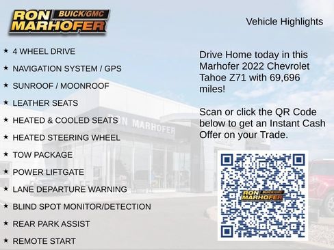 Used 2022 Chevrolet Tahoe Z71 AWD/4WD image 15