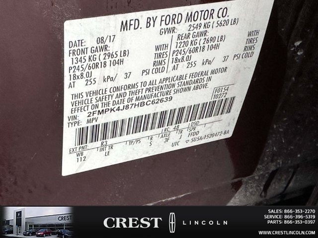 Used 2017 Ford Edge SEL w/ Equipment Group 201A AWD/4WD image 22
