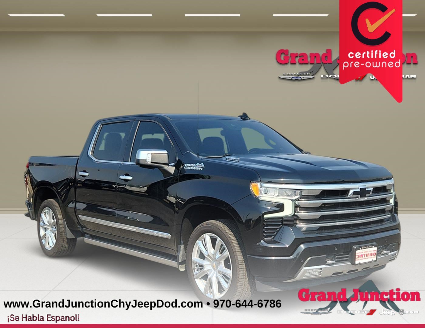 Used 2023 Chevrolet Silverado 1500 High Country w/ High Country Premium Package AWD/4WD image 1