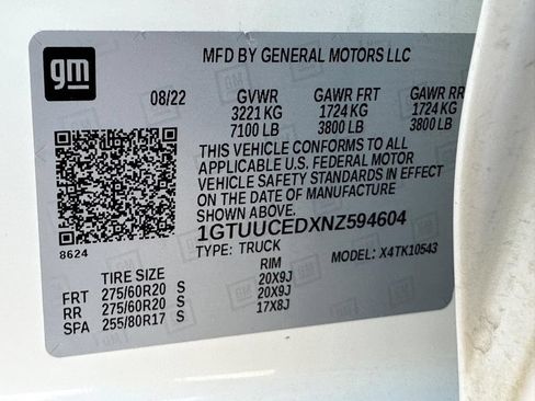 Used 2022 GMC Sierra 1500 Elevation AWD/4WD image 25