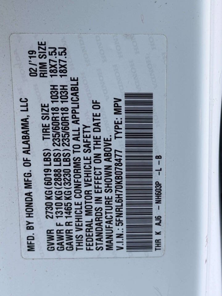 Used 2019 Honda Odyssey EX-L image 22