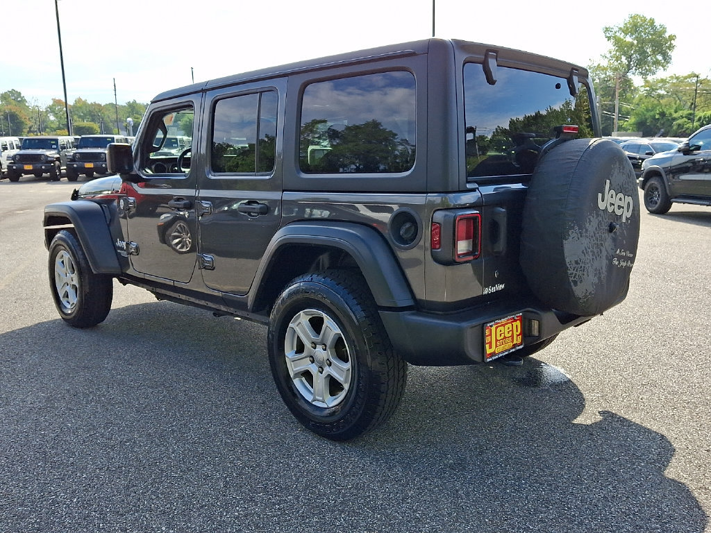 Certified 2019 Jeep Wrangler Unlimited Sport S AWD/4WD image 4