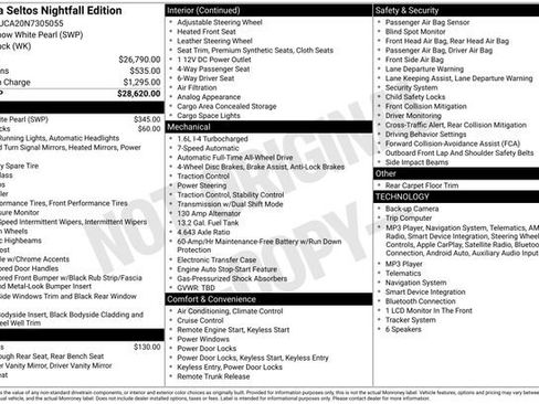 Used 2022 Kia Seltos Nightfall Edition AWD/4WD image 9