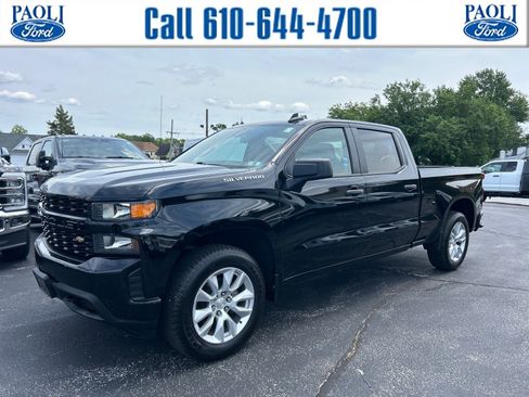 Used 2021 Chevrolet Silverado 1500 Custom AWD/4WD image 1
