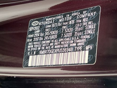 Used 2023 Hyundai Palisade Calligraphy image 33