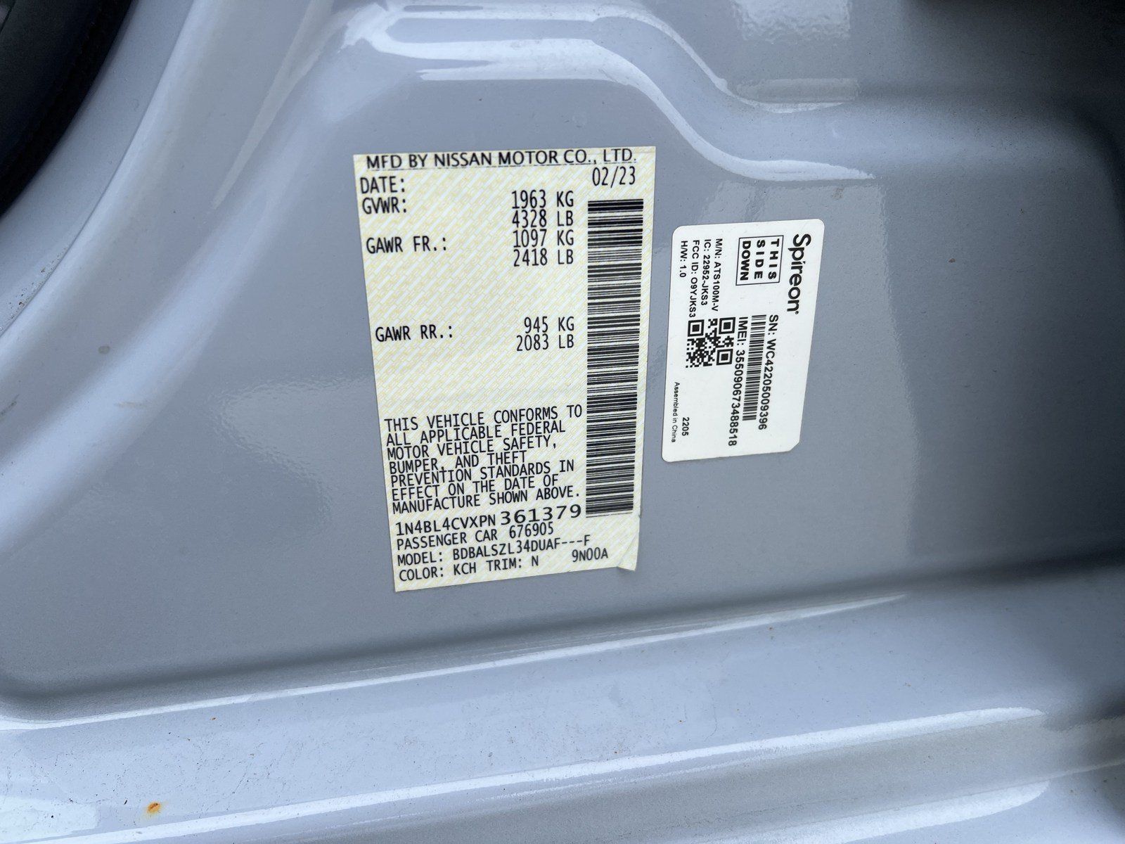 Used 2023 Nissan Altima 2.5 SR w/ SR Premium Package FWD image 38