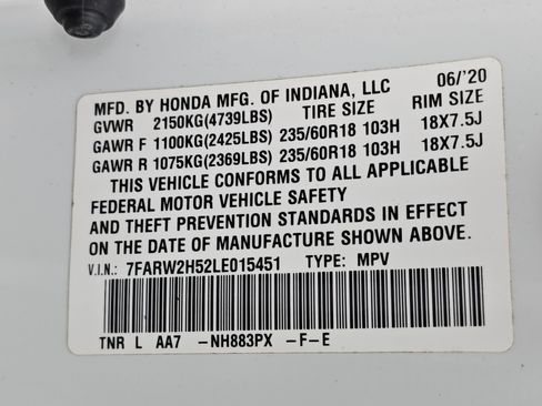 Used 2020 Honda CR-V EX image 35