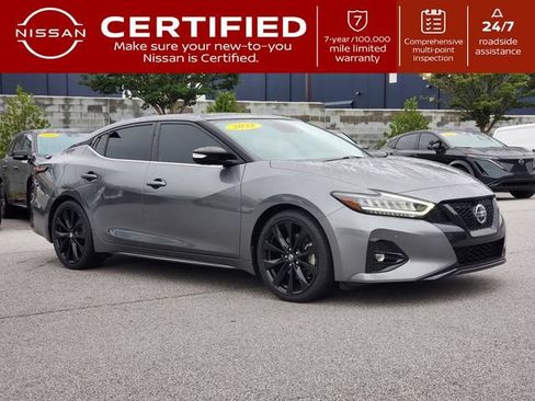 Certified 2022 Nissan Maxima SR w/ Sport Mat Group FWD image 1