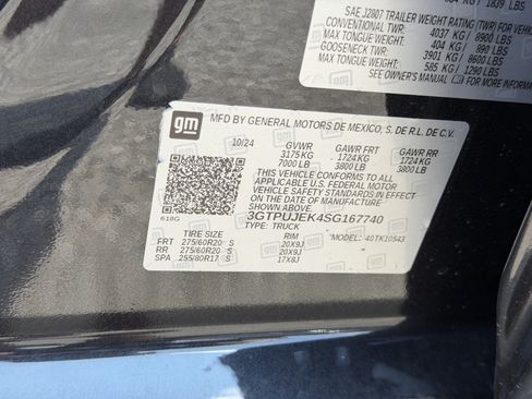Used 2025 GMC Sierra 1500 Elevation AWD/4WD image 38