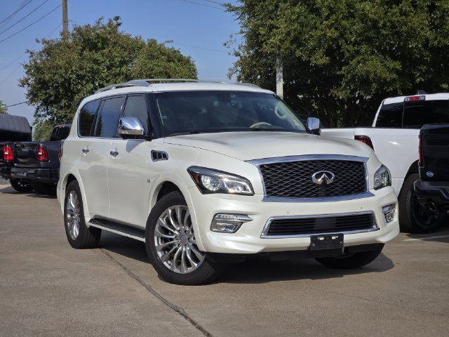 Used 2016 INFINITI QX80 4WD w/ Deluxe Technology Package image 1