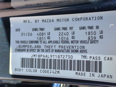 New 2026 MAZDA MAZDA3 s image 24