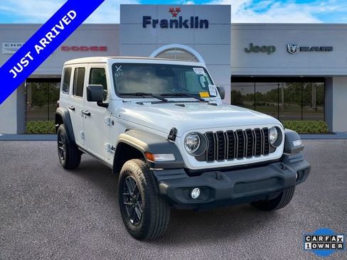 Certified 2025 Jeep Wrangler Unlimited Sport AWD/4WD image 1