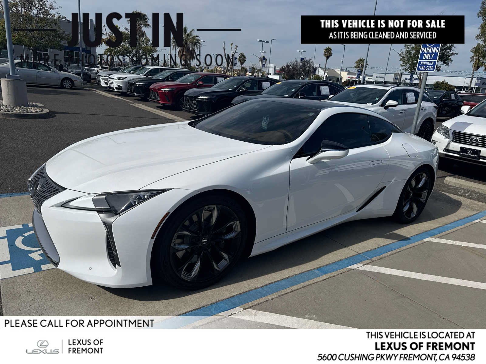 Used 2024 Lexus LC 500 Coupe w/ Dynamic Handling Package RWD image 1