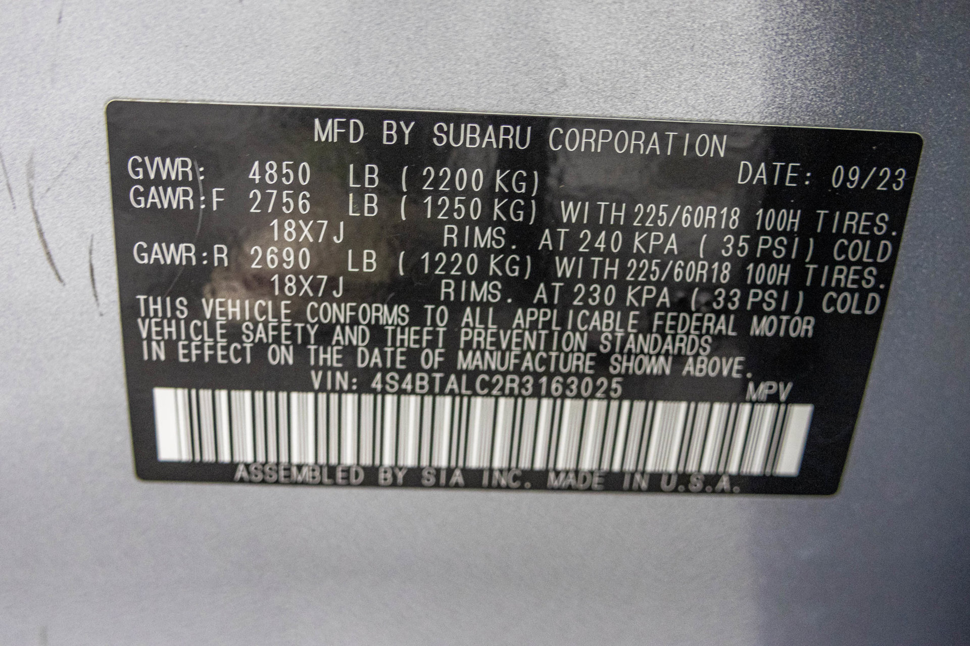 Used 2024 Subaru Outback Onyx Edition AWD/4WD image 56