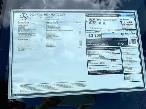 New 2027 Mercedes-Benz GLC 300 4MATIC image 26