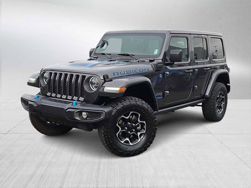 Used 2021 Jeep Wrangler Unlimited Rubicon 4xe w/ Safety Group image 1