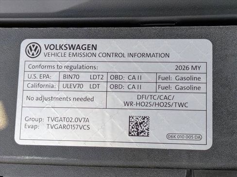 New 2026 Volkswagen Atlas Cross Sport SE image 17