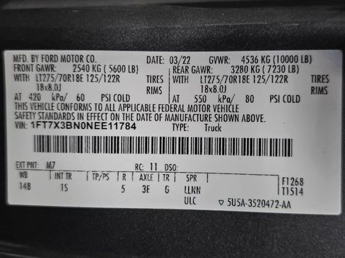 Used 2022 Ford F350 XL w/ STX Appearance Package AWD/4WD image 41