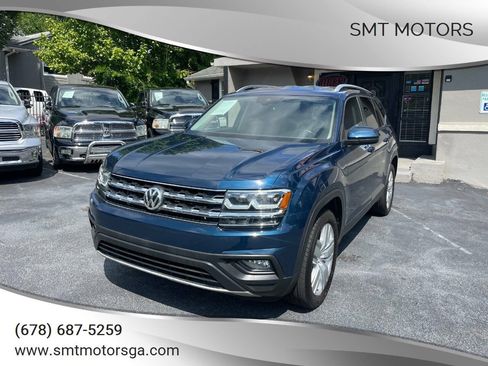 Used 2019 Volkswagen Atlas SE w/ Towing Package FWD image 1
