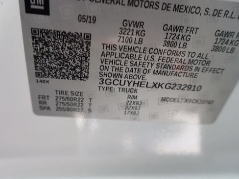 Used 2019 Chevrolet Silverado 1500 High Country AWD/4WD image 41