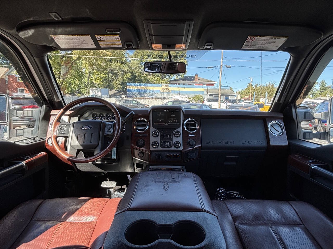 Used 2014 Ford F350 King Ranch w/ Snow Plow Prep Package AWD/4WD image 16