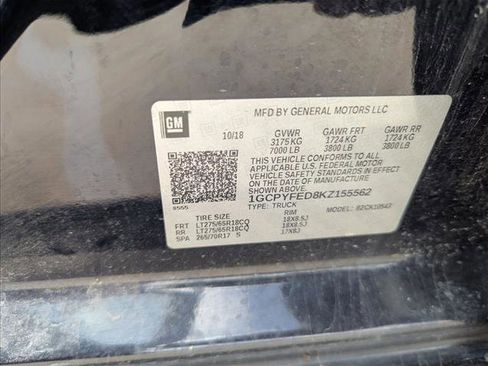 Used 2019 Chevrolet Silverado 1500 LT Trail Boss AWD/4WD image 16