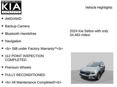 Used 2024 Kia Seltos S AWD/4WD image 7