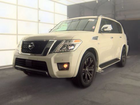 Used 2020 Nissan Armada Platinum w/ Captain's Chairs Package AWD/4WD image 1