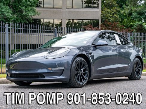 Used 2021 Tesla Model 3 Long Range AWD/4WD image 1