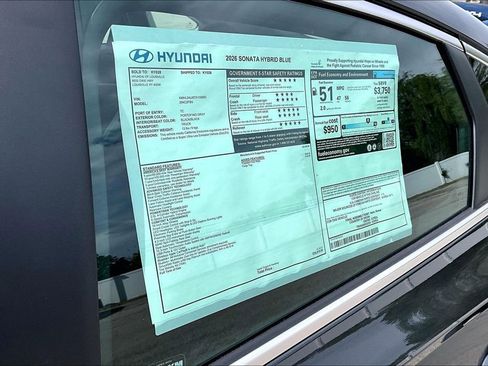 New 2026 Hyundai Sonata Blue FWD image 16