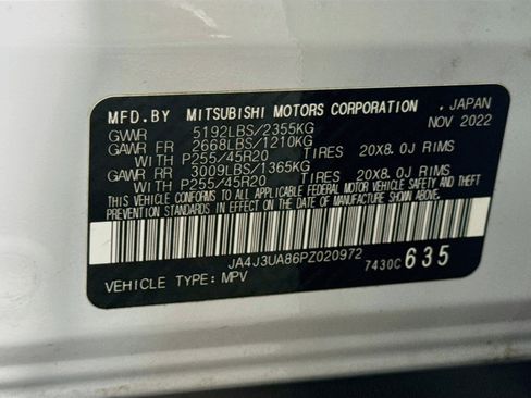Used 2023 Mitsubishi Outlander SE Black Edition FWD image 37