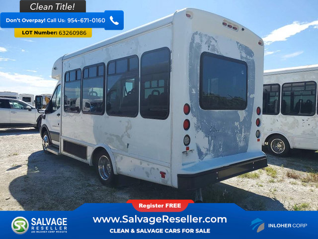 Used 2019 Ford Transit 350 138 DRW w/ Shuttle Bus Prep Package RWD image 3