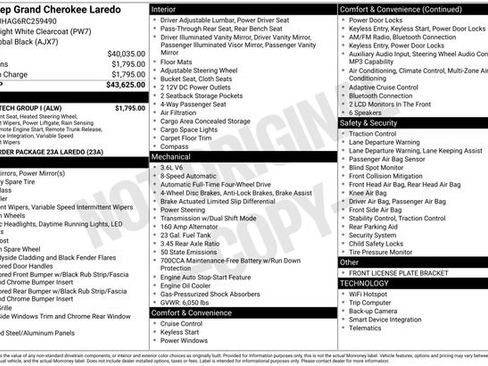 Used 2024 Jeep Grand Cherokee Laredo w/ Luxury Tech Group I AWD/4WD image 37