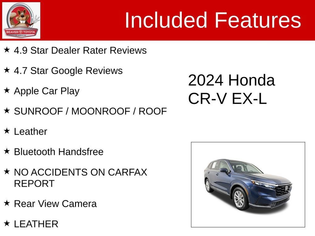 Used 2024 Honda CR-V EX-L image 4