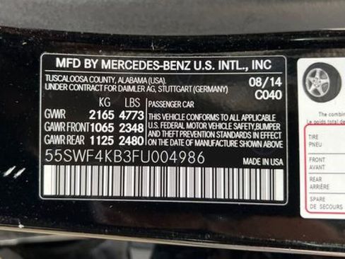 Used 2015 Mercedes-Benz C 300 4MATIC Sedan image 15