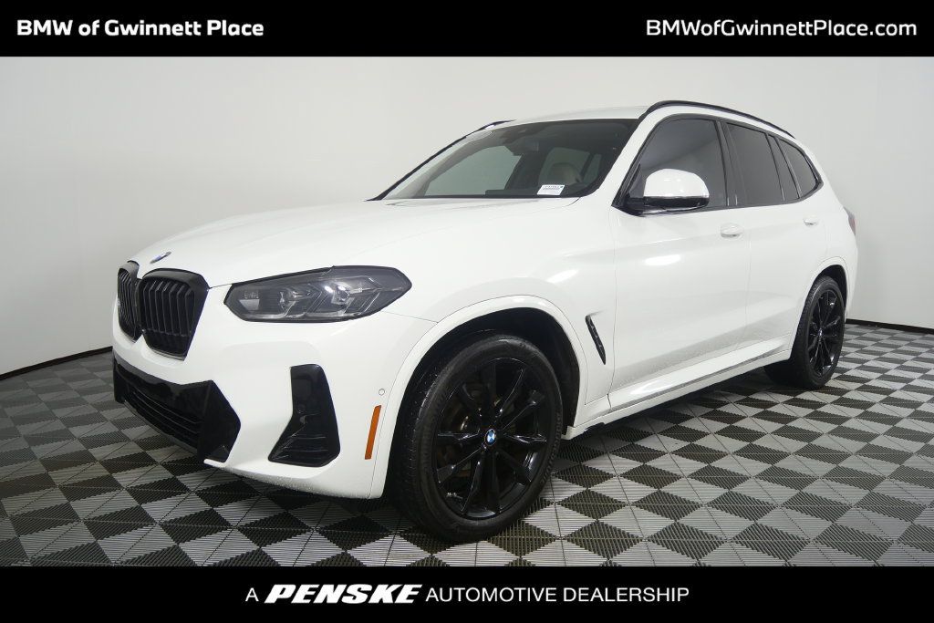 Certified 2023 BMW X3 xDrive30i w/ M Sport Package AWD/4WD image 1